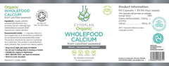Cytoplan Organic Wholefood Calcium 60s