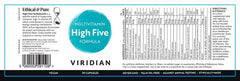 Viridian Multivitamin High Five Formula 30s