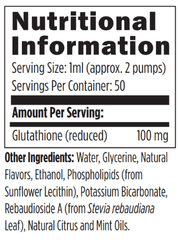 Designs For Health Liposomal Glutathione 50ml