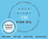 Aqua Biome Fish Oil + Meriva Curcumin 60's