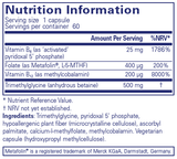 Pure Encapsulations Homocysteine Factors 60s