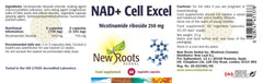 New Roots Herbal NAD+ Cell Excel 60s