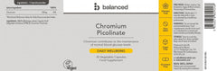 Balanced Chromium Picolinate 30s