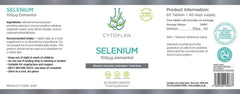 Cytoplan Selenium 100ug 60s
