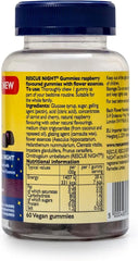 Bach Flower Remedies Rescue Night Gummies Raspberry 60s