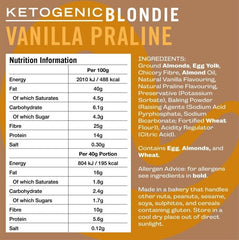 Fatt Vanilla Praline Blondie 40g SINGLE