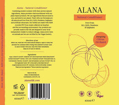 Alana Natural Conditioner Energising Citrus Orchard 400ml