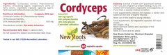 New Roots Herbal Cordyceps 60s