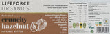 Lifeforce Organics Activated Crunchy Hazelnut Butter 220g x 6 CASE
