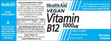 Health Aid Vegan Vitamin B12 1000ug 100s