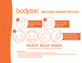 Bodytox Natural Warm Patches Trial Pack of 2