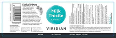 Viridian Milk Thistle Extract 90s