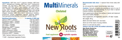New Roots Herbal MultiMinerals 90s