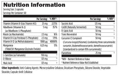 Designs For Health Mitochondrial NRG 120s