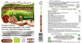 Specialist Supplements Multi-Mushroom Organic Complex 90s