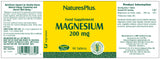 Nature's Plus Magnesium 200mg 90's