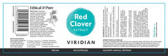 Viridian Red Clover Extract 60s
