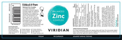 Viridian Balanced Zinc Complex 90s