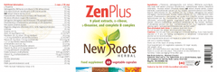 New Roots Herbal ZenPlus 60s