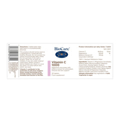 BioCare Vitamin C 1000 (Tablets) 30s