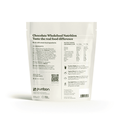 Purition Wholefood Nutrition Chocolate Vegan 250g