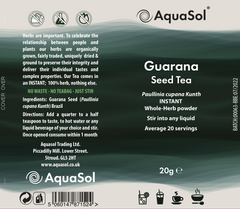 AquaSol Guarana Seed Tea 20g