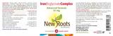 New Roots Herbal Iron Bisglycinate Complex 30s
