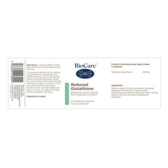 BioCare Reduced Glutathione 90s