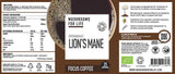 Mushrooms For Life Organic Lion’s Mane Focus Coffee 75g