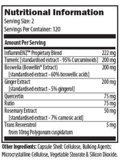 Designs For Health Inflammatone 240s
