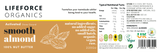 Lifeforce Organics Activated Smooth Almond Nut Butter 220g x 6 CASE