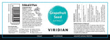 Viridian Grapefruit Seed Extract 30s
