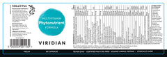 Viridian Multivitamin Phytonutrient Formula 60s