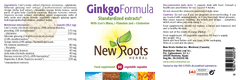 New Roots Herbal Ginkgo Formula 60s
