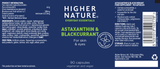 Higher Nature Astaxanthin & Blackcurrant 90s