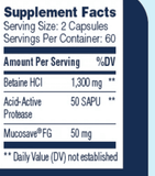 Enzyme Science Betaine HCL+ 120s