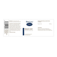 BioCare Butyric Acid 90s