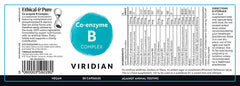 Viridian Co-enzyme B Complex 30s