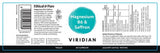 Viridian Magnesium B6 & Saffron 60s