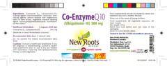 New Roots Herbal Co-Enzyme Q10 300mg 30s