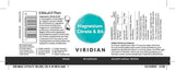 Viridian Magnesium Citrate & B6 30s