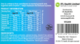 ITL Health MAG365 KIDS Magnesium Based Multi Fruit Splash 150g