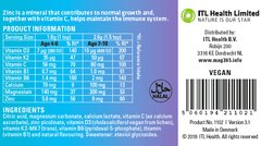 ITL Health MAG365 KIDS Magnesium Based Multi Fruit Splash 150g