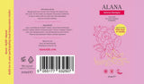 Alana Natural Shampoo Rejuvenating Pink Rose & Vanilla 100ml (Travel Size)