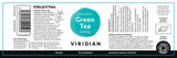 Viridian Organic Green Tea 500mg 90s
