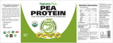 Nature's Plus Pea Protein - Organic 500g