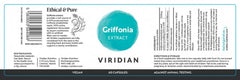 Viridian Griffonia Extract 60s