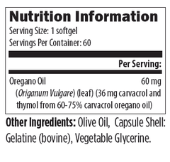 Designs For Health Oil of Oregano 60s