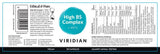 Viridian High B5 Complex + Vit C 90s