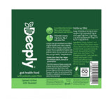 Deeply Gut Health Food Spinach & Kiwi with Seaweed 12x65ml CASE